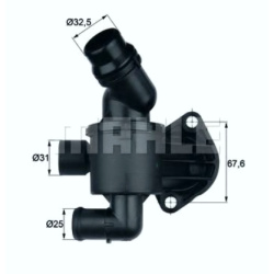 TERMOSTAT AUDI A4-A6-Q5 2.0-3.0tdi 2008-2018 KPL 87c BEHR