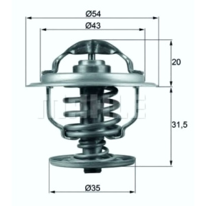 TERMOSTAT.V 87 2.0 TDI   .BE