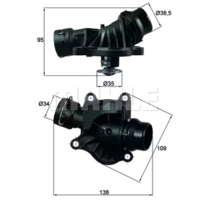 TERMOSTAT BMW M47N 57N 57N2 3.0d -2012 BEHR