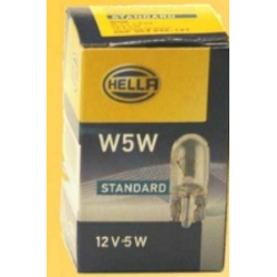 SIJALICA UBODNA 12V - 5W W5W (postolje: W2,1x9,5d) HELA