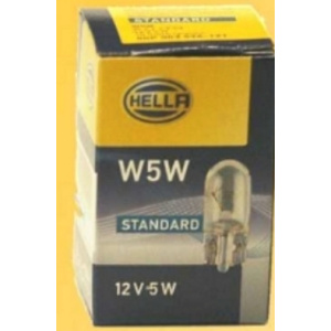 SIJALICA UBODNA 12V - 5W W5W (postolje: W2,1x9,5d) HELA