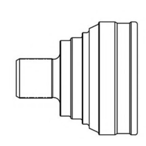 HOMOKINETIČKI ZGLOB AUDI A4 ABS 2.0 2000-2005 GSP