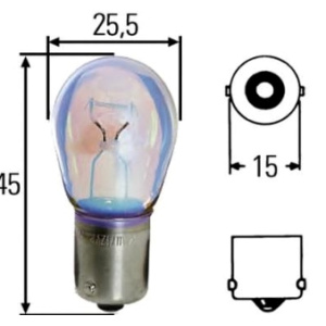 SIJALICA 12V-21W P21W (postolje:BA15s)  BMW