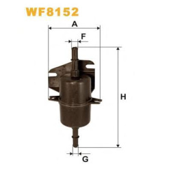 FILTER GORIVA FIAT SIECENTO-PALIO -2010 WIX