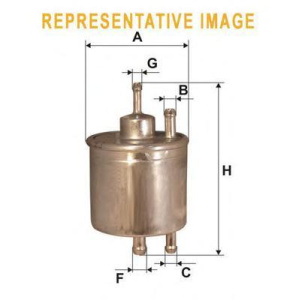 FILTER GORIVA MERCEDES C-E-S Klasa 1.8-6.0 1999-2008 WIX