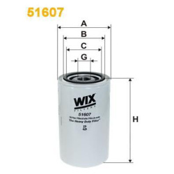 FILTER ULJA DAF KAMAZ WIX