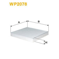 FILTER POLEN BMW Z4 papir 2003-2016 WIX
