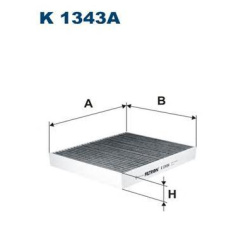 FILTER KABINE ASTRA-K, INSIGNIA-B, MOKKA, MERIVA B karbon 2010-2020 FILTRON