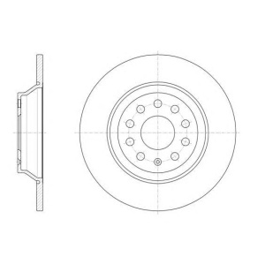 DISK ZADNJI GOLF 7 PASAT ARTEON 2012-2024 RH (12x300)