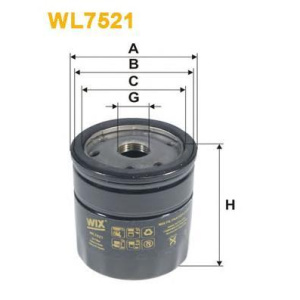 FILTER ULJA POLO FABIA 1.4 TDI 2014- WIX