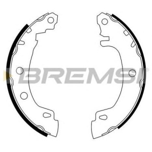 PAKNOVI RENO MEGAN 1996-2003 BREMSI 203x39mm