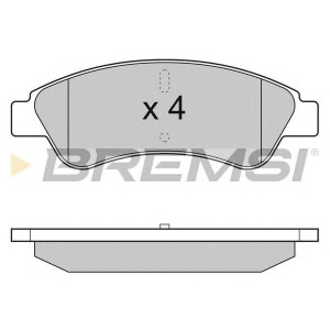 PLOČICE ZADNJE JUMPER BOXER DUCATO 2006-2020 BREMSI