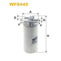 FILTER NAFTE 2.7-3.0 TDI 2008-2011 WIX