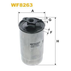 FILTER NAFTE BMW 2.0-3.0 D 2000-2005 WIX