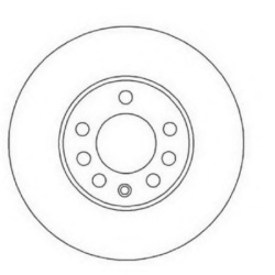 DISK PREDNJI VENTILIRAJUCI . 288X25 VECTRA B /CAL JU