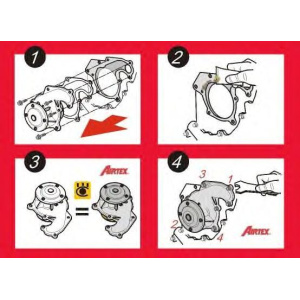 PUMPA VODE 1.9-2.0jtd-cdti FIAT OPEL 120KS- 2004-2017 AIRTEX