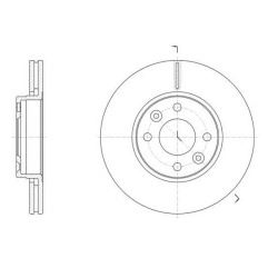 DISK PREDNJI 258x22 CLI-4/MB 12-R
