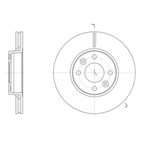 DISK PREDNJI 258x22 CLI-4/MB 12-R