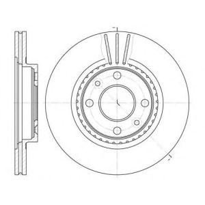 DISK PREDNJI 259x20.6 CLIO 1996-2014 ROADHOUSE