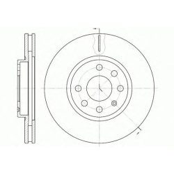 DISK PREDNJI 260X24 COR-C /MER R