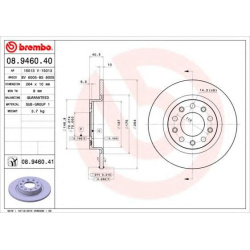DISK ZADNJI 264x10 GIULIETA 10- B