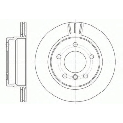 DISK ZADNJI VENTILIRAJUCI BMW E36/E46  RH
