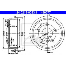 DOBOŠ MB A-KL W168   -04 AT