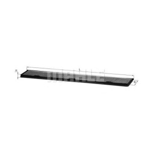 FILTER KABINE BMW E81-E90 carbon MAHLE
