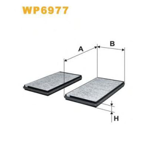FILTER KABINE BMW E60-E61 carbon 2004-2010 WIX