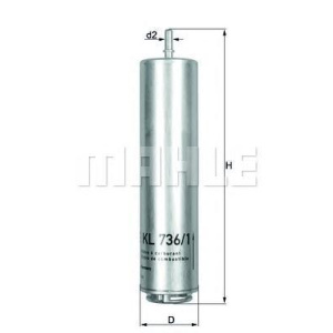 FILTER GORIVA BMW F20 1.8D -2019 MAHLE