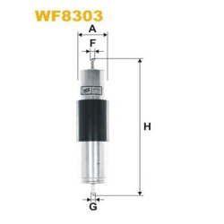 FILTER GORIVA BMW X5 E53 MINI R50 1.4d -2006 WIX