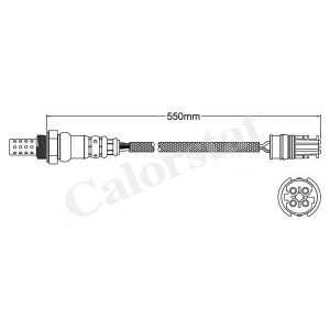 LAMBDA SONDA BMW 7 E65 550 I