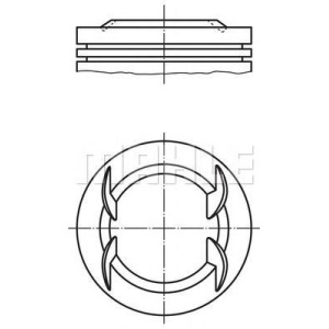 KLIP 1.2i 73.90mm 1specijala ASTRA H, CORSA 2004-2014 MAHLE