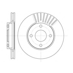 Disk prednji 22x258 mm Ford 1996-2008 RoadHouse
