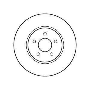 DISK P.V. 300X24 MOND 00-07 NA