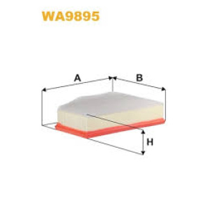 FILTER VAZDUHA BMW G30-G11-G05 2016- WIX