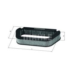 FILTER KABINE AUDI A8 2004-2010 MAHLE