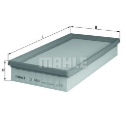 Filter vazduha VW Polo 1.2 02- Mahle