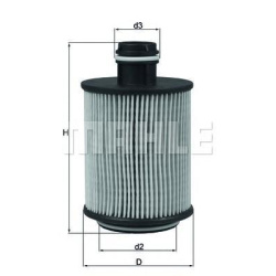 FILTER ULJA 2.0 cdti INSIGNIA -2017 MAHLE