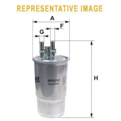 FILTER NAFTE FIAT 1.9 JTD, 1.3 MJT -2016 WIX