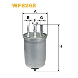 FILTER NAFTE FORD 1.8-2.0 tdci -2007 WIX