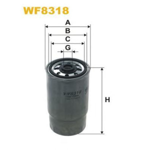 Filter nafte Fiat Stilo 1.9 JTD 03- Wix