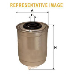 FILTER NAFTE FORD TRANSIT 2.5 DI 1994-2000 (1015734) WIX