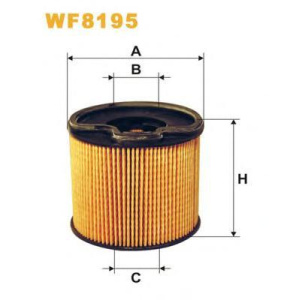 FILTER NAFTE PEZO 406 - PEZO 607 2.0HDI (Bosch) -2008 WIX