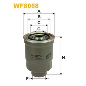 FILTER NAFTE OPEL MONTEREY 2.5 - 3.1 TD - HYUNDAI -1998 WIX