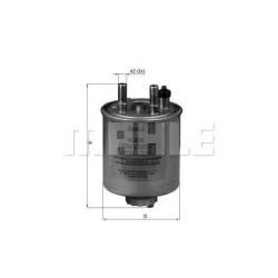 Filter nafte Renault 2.0 DCI Laguna 3 Mahle knecht