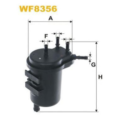 Filter nafte Renault 1.5 DCI 03- Wix