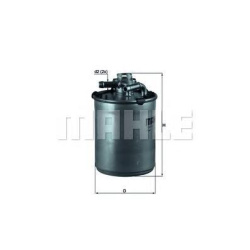 FILTER NAFTE 1.9 TDI FABIA 2006- MAHLE