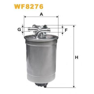FILTER NAFTE TDI 1.2-1.4 TDI AUDI A2 -2005 WIX