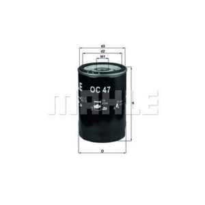 FILTER ULJA GOLF-PASAT BENZINCI 1980-1996 MAHLE